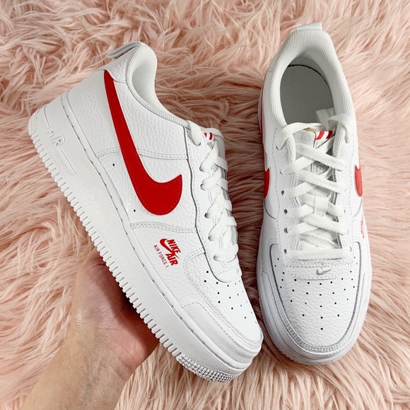 Nike Shoes - New Nike Air Force 1 White Red